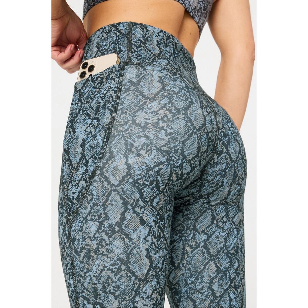 Fabletics Multi Snakeskin Print Oasis Pureluxe Cr… - image 2